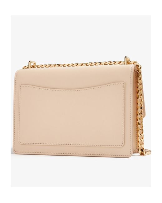Dolce & Gabbana Natural Dg Logo Plaque Crossbody Bag