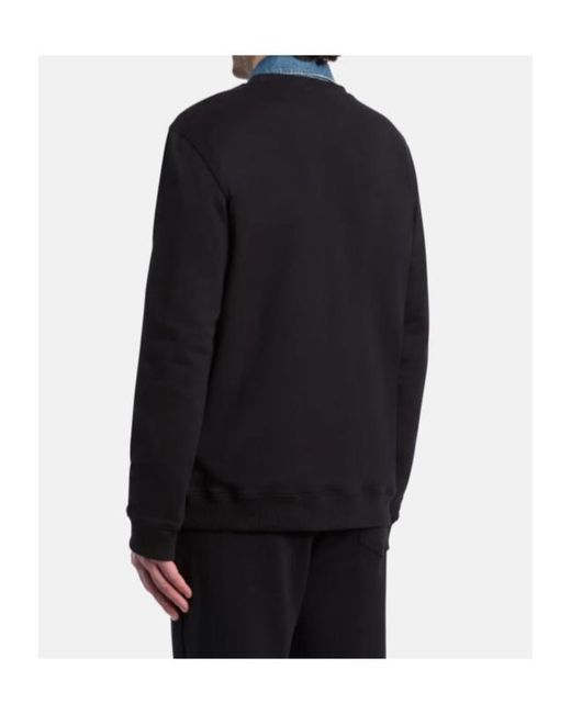 Dondup Black Long-Sleeve Sweatshirt for men