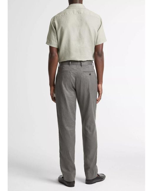 Vince Gray Belt Loop Casual Pants for men