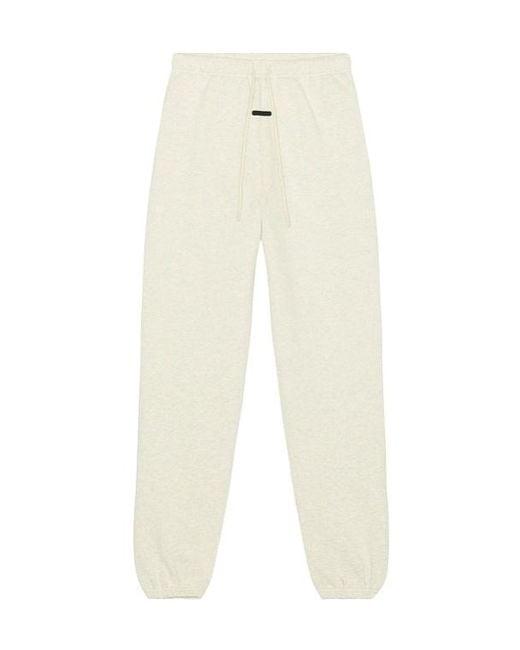 Fear Of God White Drawstring Athletic Pants for men