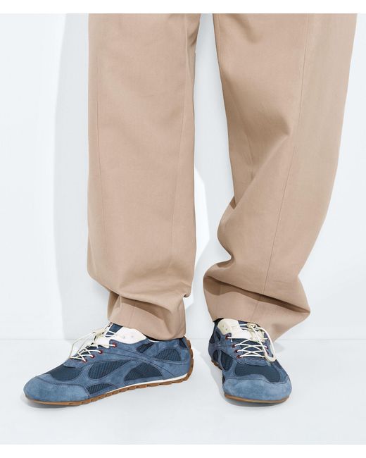 Bottega Veneta Blue Orbit Flash Sneakers for men