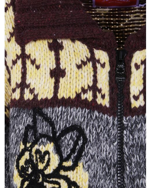 LaDoubleJ Blue La Doublej Chalet Embroidered Cardigan