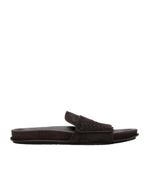Jacquemus Black La Croisiere Slippers for men