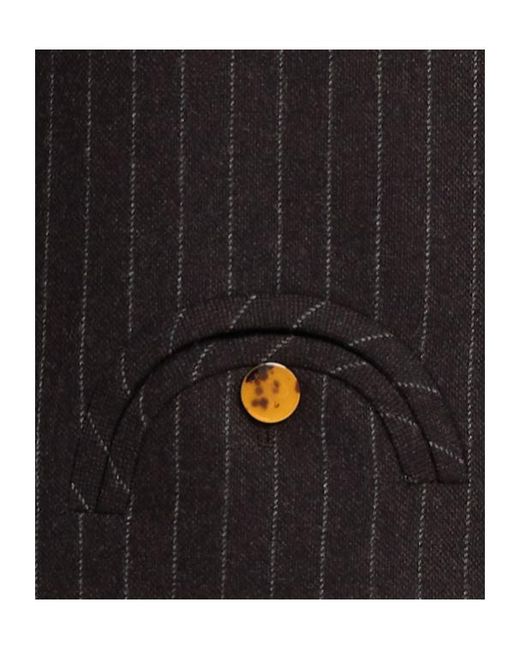 Blazé Milano Black Feral Wool Cashmere Vest