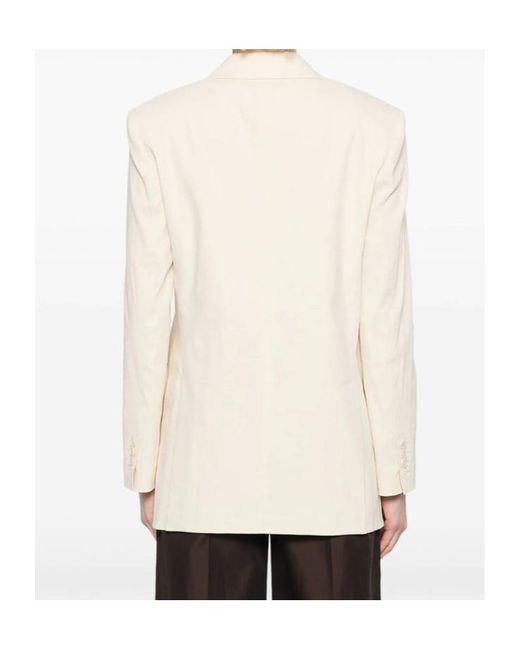 Theory Natural Long-Sleeved Suit Jacket