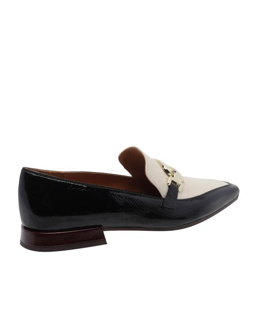 Chie Mihara Black Gildo Buckle Flat Shoes