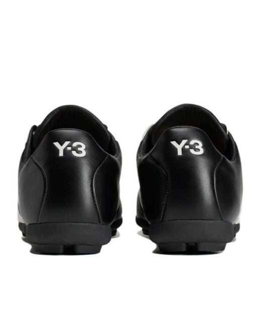 Y-3 Black Field Sneakers for men