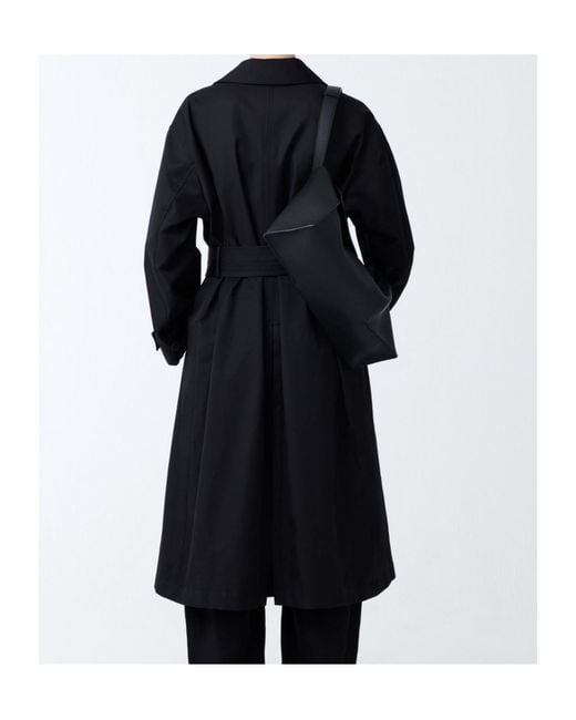 Studio Nicholson Black The Folded Shoulder Bag