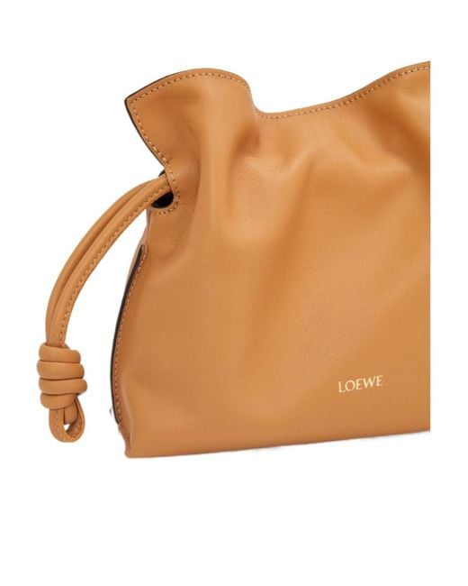Loewe Metallic Mini Flamenco Clutch Bag