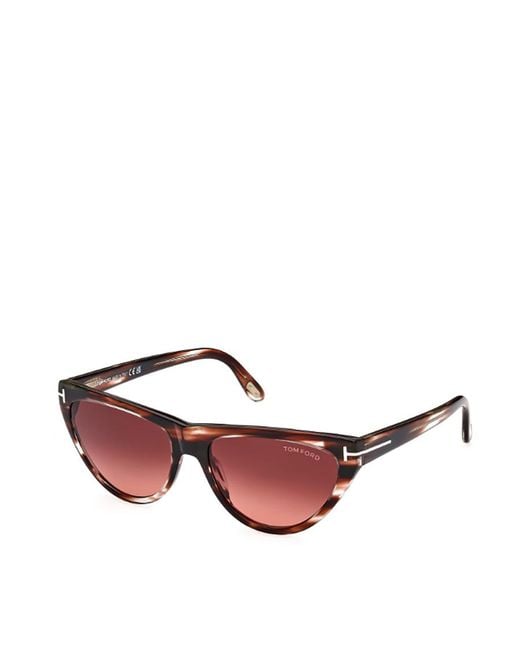 Tom Ford Pink Eyewear Cat Eye Frame Sunglasses