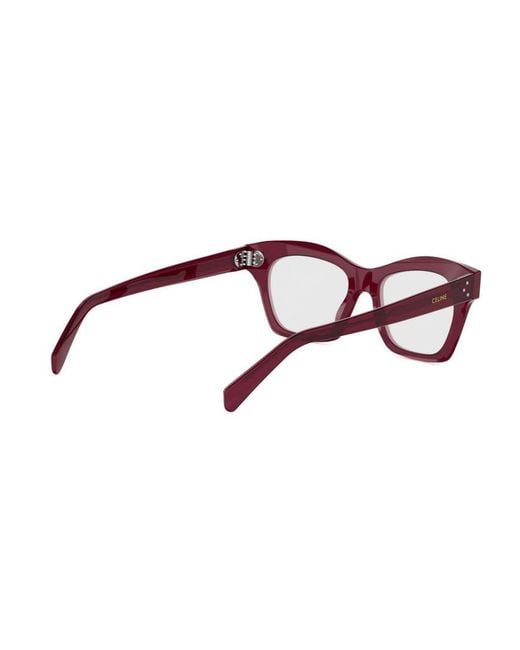 Céline Pink Full Frame Plain Mirror