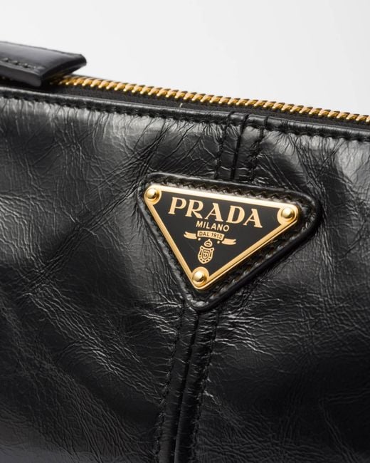 Prada Black Re-Edition 2002 Medium Shoulder Bag