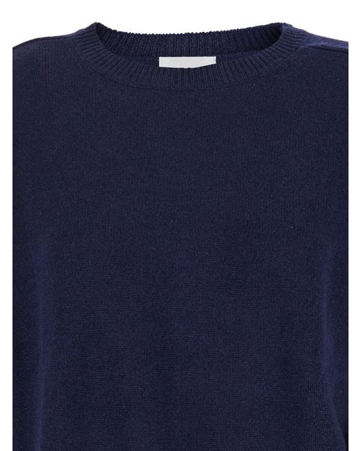 P.A.R.O.S.H. Blue P.A.R.O..H. Crewneck Knitted Jumper