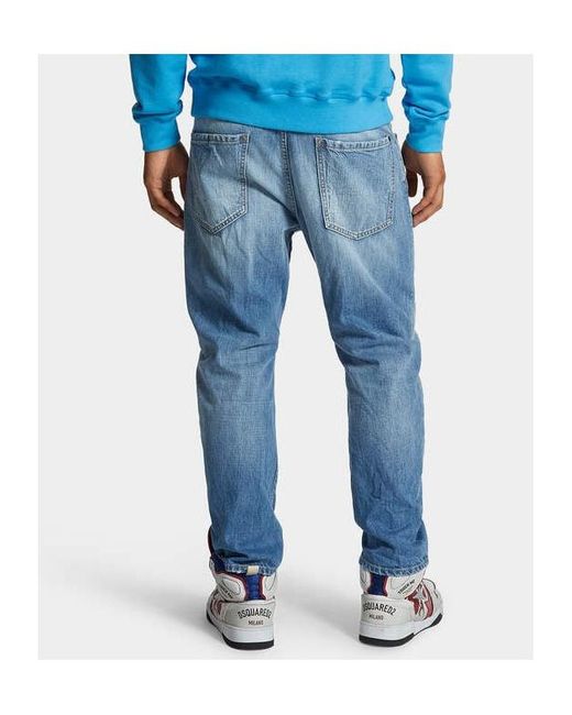 DSquared² Blue Wash Bro Jeans for men