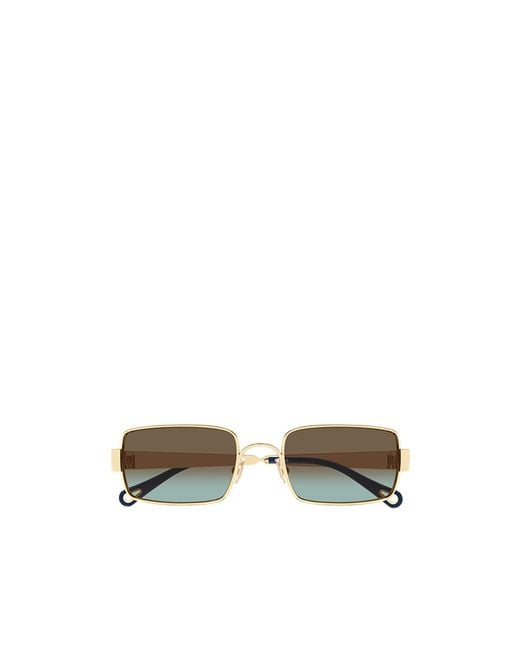 Chloé Multicolor Chloé Eyewear Rectangle Frame Sunglasses