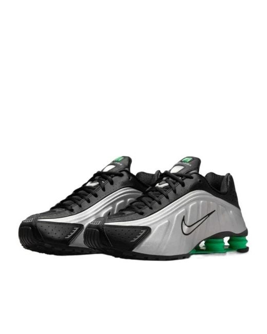 Nike Green Shox R4 Running Shoes for men