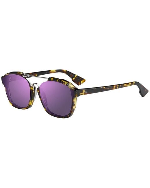 Dior Purple Logo Sunglasses