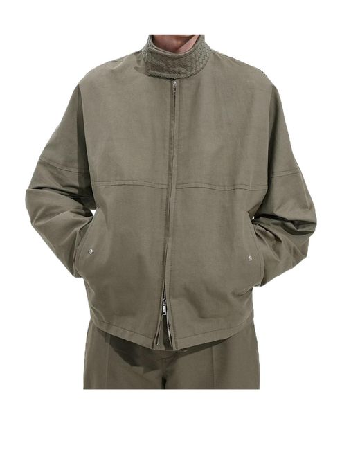 Bottega Veneta Gray Compact Jacket for men