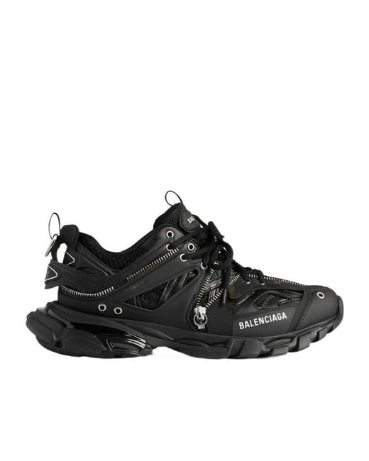 Balenciaga Black Track Zip Sneaker