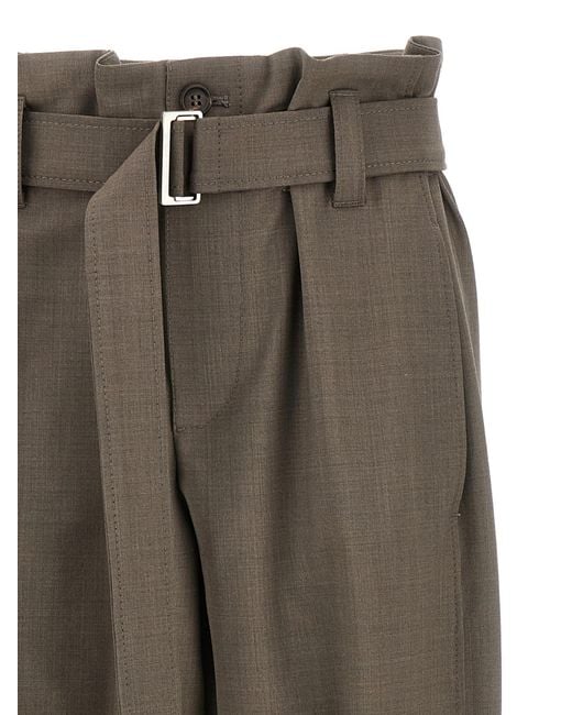 Brunello Cucinelli Gray Cargo Pants