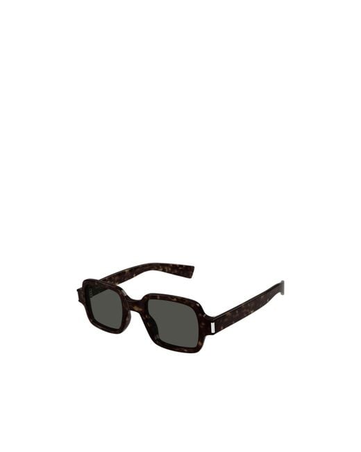 Saint Laurent Black Eyewear Square Frame Sunglasses for men