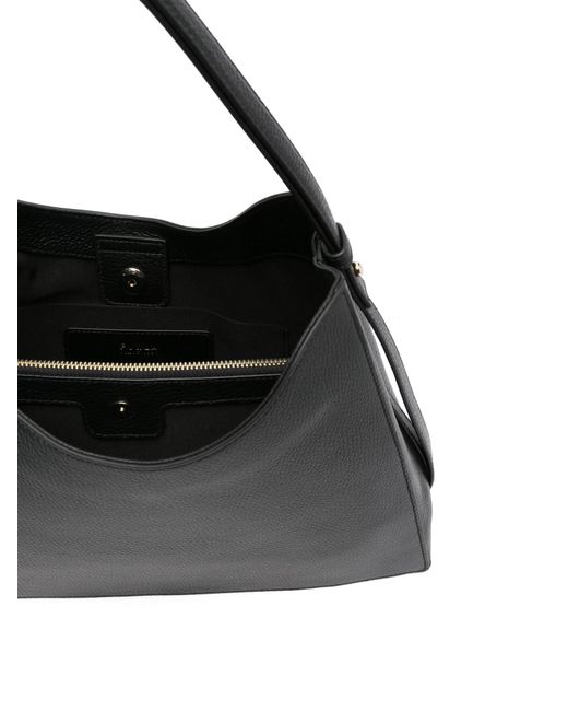 Furla Black Nuvola Zipped Shoulder Bag