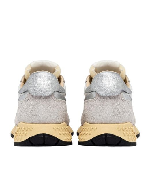 Autry White Reelwind Low Sneakers