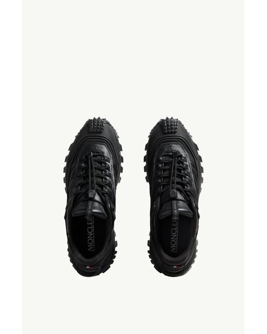 Moncler Black Trailgrip Gtx Chunky Low-Top Sneakers for men