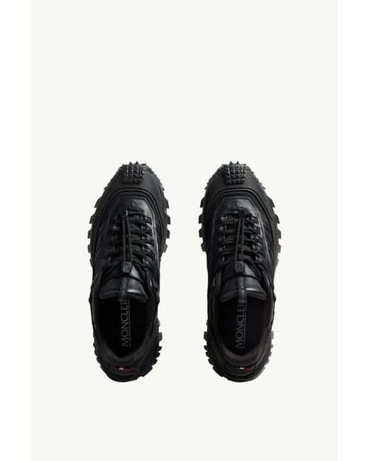 Moncler Black Trailgrip Gtx Lace-Up Sneakers