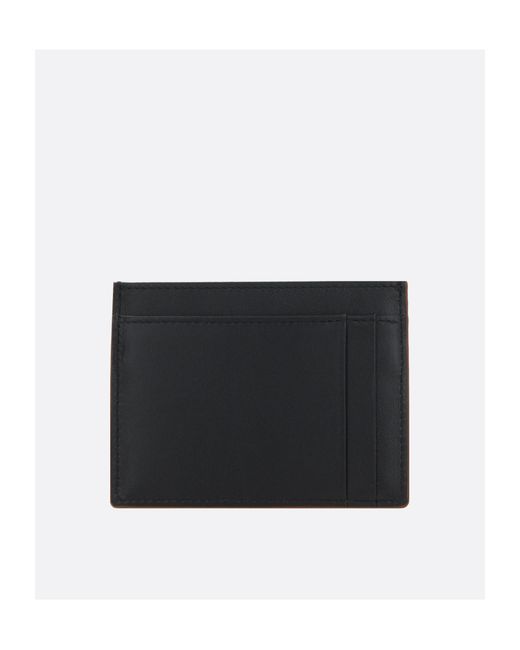 Miu Miu Black Smooth Leather Card Case