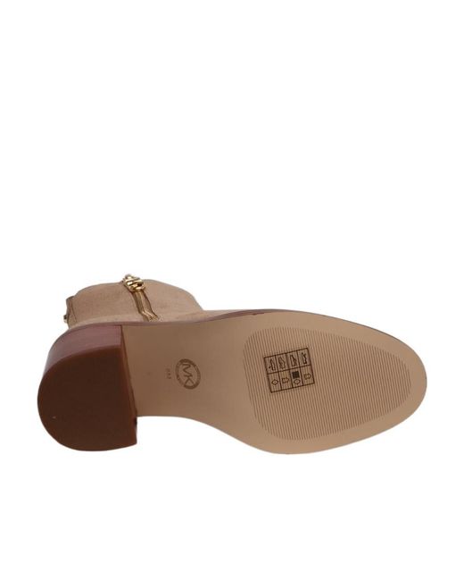 Michael Kors Brown Regan Ankle Short Boots