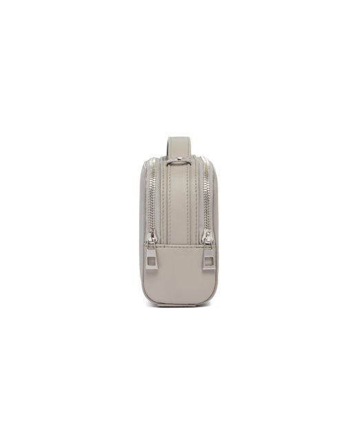 Loewe Gray Mini Leather Cross Body Bag for men