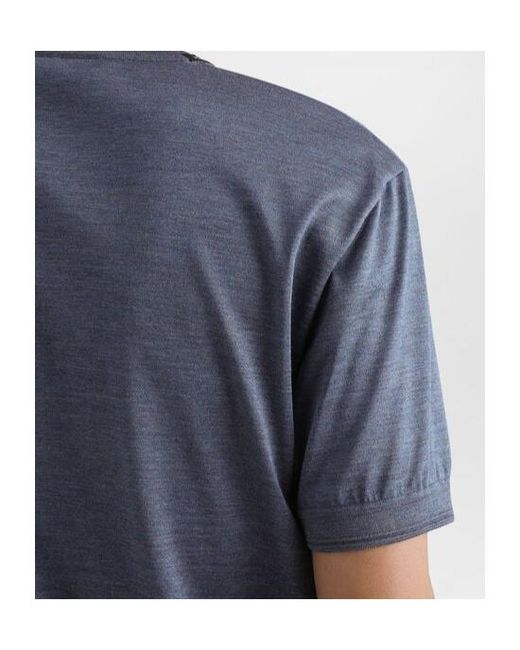 Dolce & Gabbana Blue Short-Sleeved T-Shirt for men
