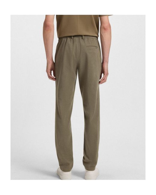 Boss Gray Corduroy Trousers for men
