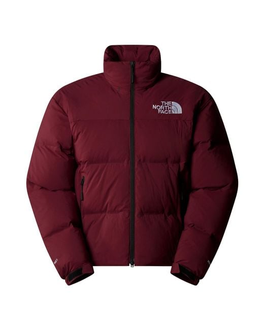 The North Face Red Rmst Nuptse Zipped Down Jacket for men