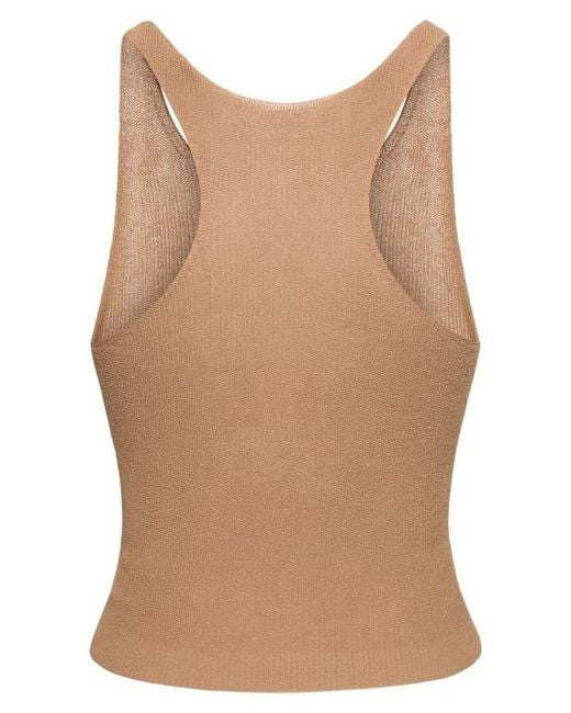 AYA MUSE Natural Knit Vest