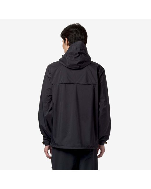 K-Way Black Charmel Jacket for men