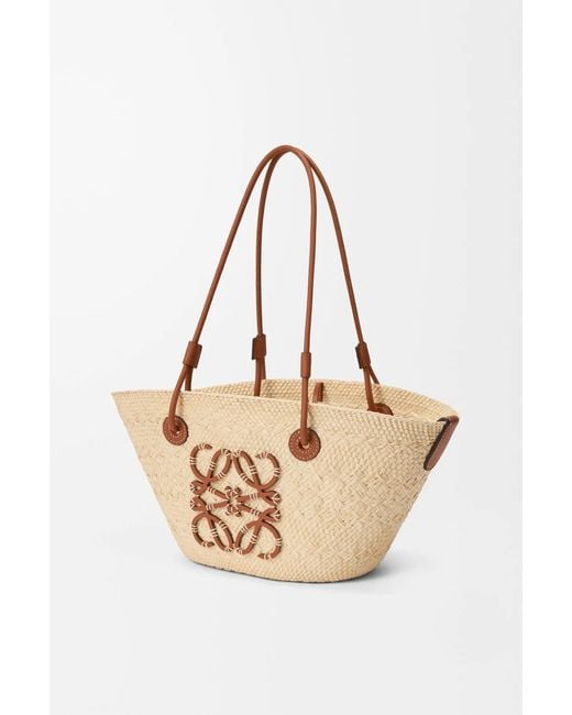 Loewe Natural Small Anagram Basket Bag