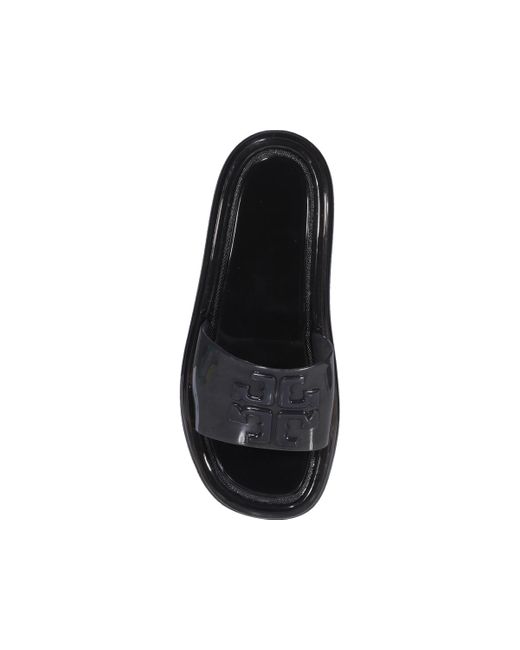 Tory Burch Black Bubble Jelly Slides