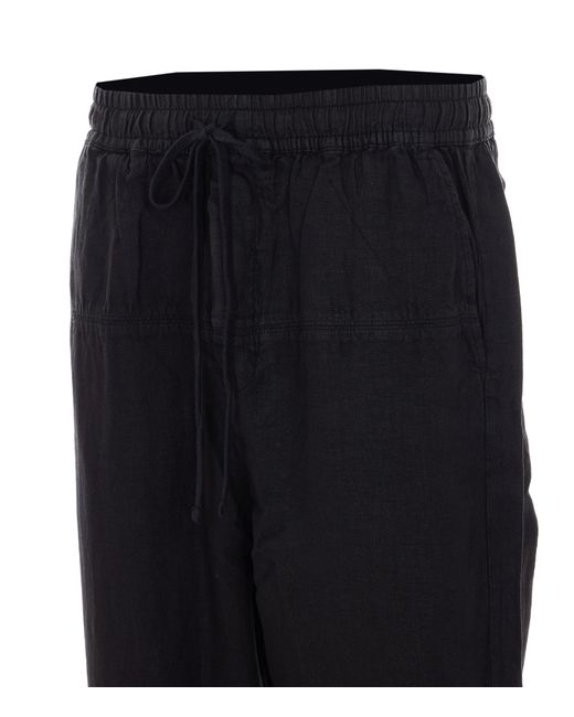 Thom Krom Blue Elastic Waist Drawstring Pants for men