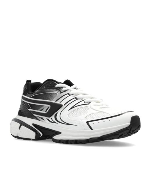 DIESEL White S-Serendipity Low-Top Sneakers for men
