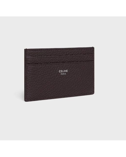 Céline Purple Medium Card Holder for men