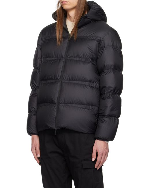 Moncler Black Masac Short Down Jacket for men