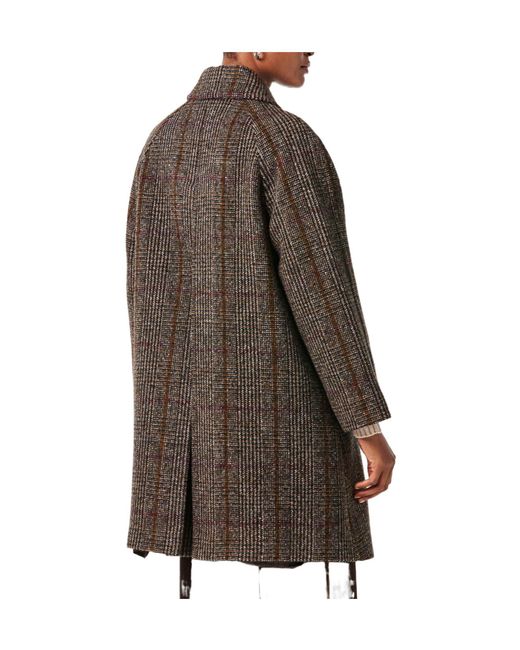 Weekend by Maxmara Gray Printed Coat