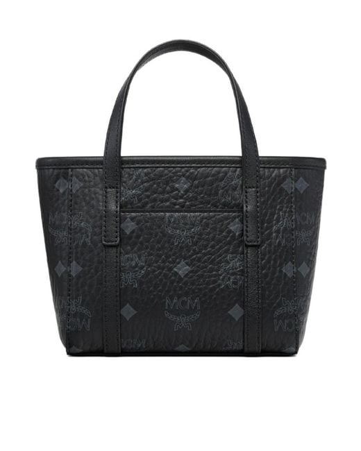 MCM Black Toni Top-Zip Mini Shopper Bag for men