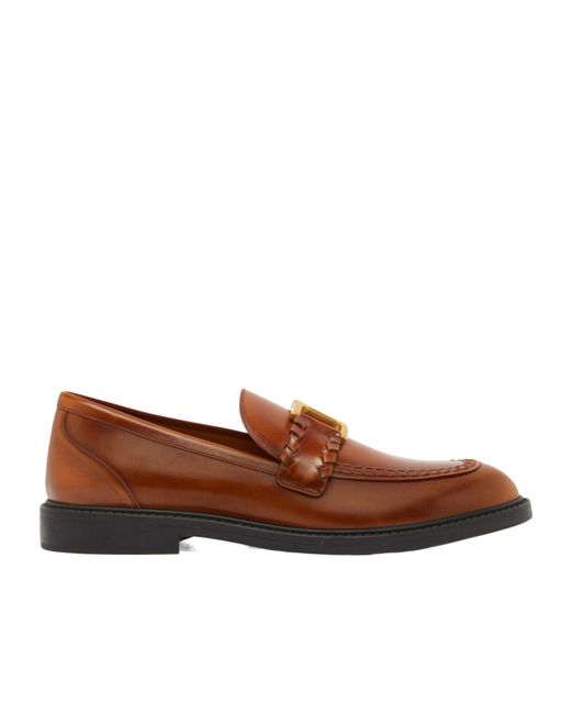 Chloé Brown Marcie Loafers
