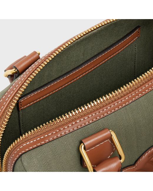 Céline Green Small Boston Cuir Triomphe