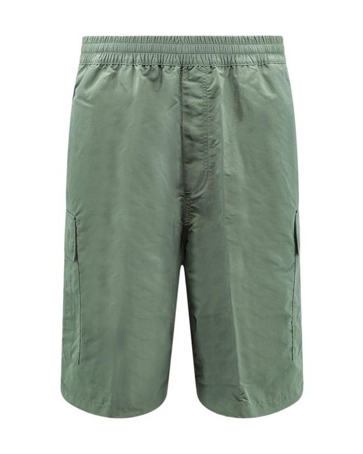 Carhartt Green Evers Cargo Shorts for men