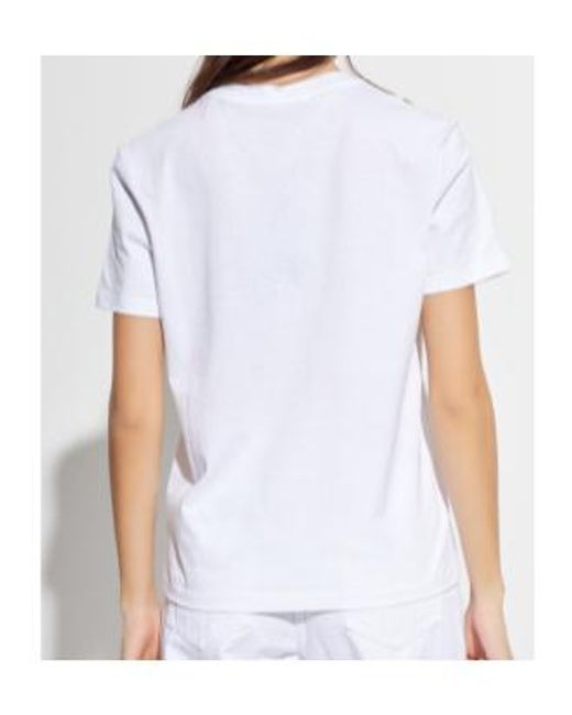 Versace White Medusa-Embellished Crewneck T-Shirt