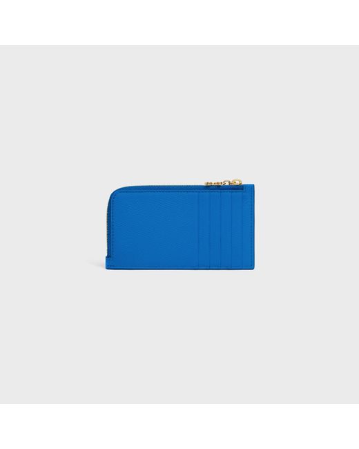 Céline Blue Long Zipped Card Holder